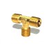 Brass Tee Connection Male Thread.